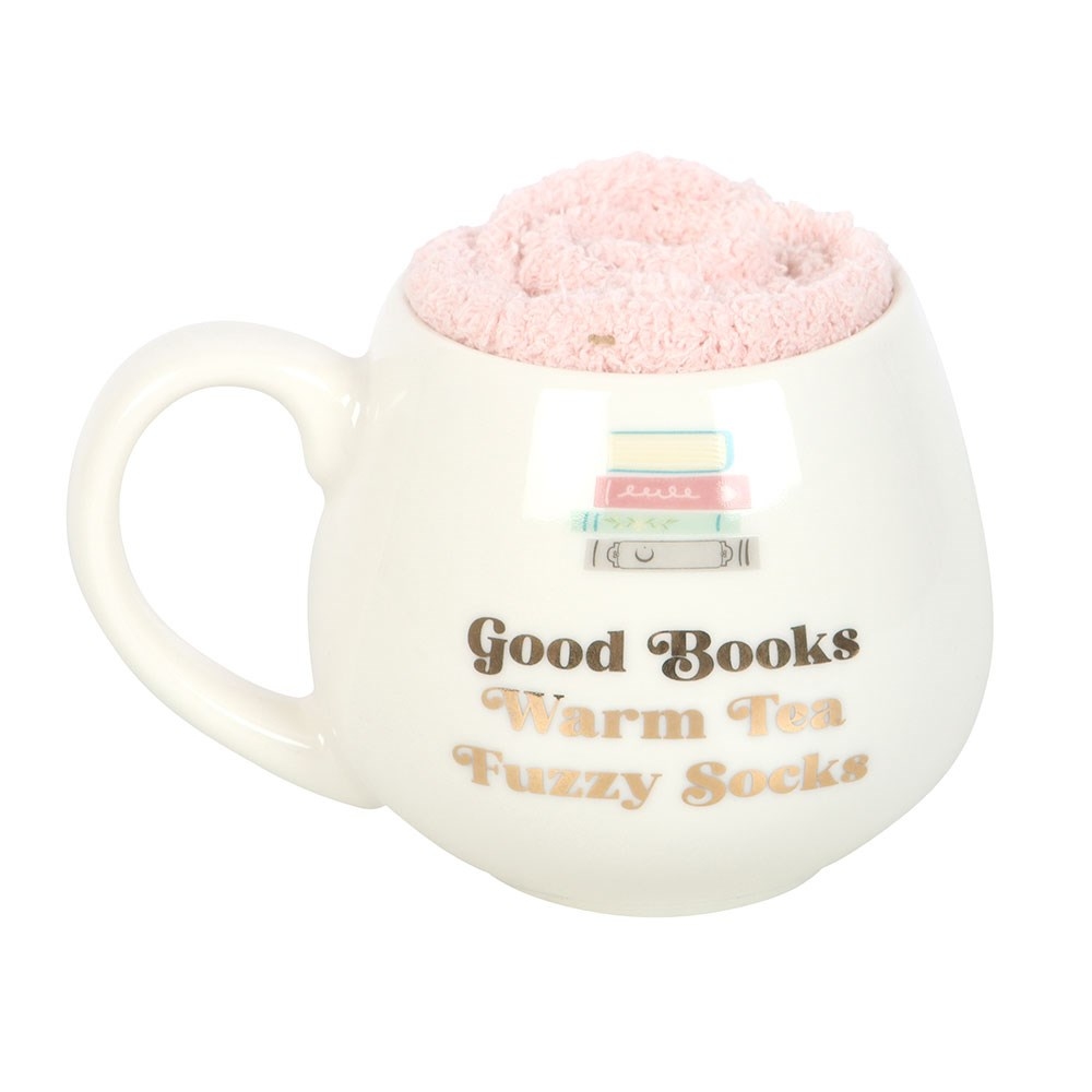 Something Different - Good Books Beker & Sokken Set - Multicolours